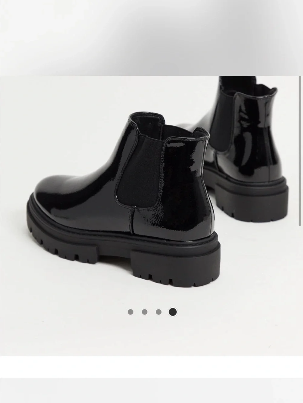 Black Chunky Fall Ankle Boots - Women’s Size 8